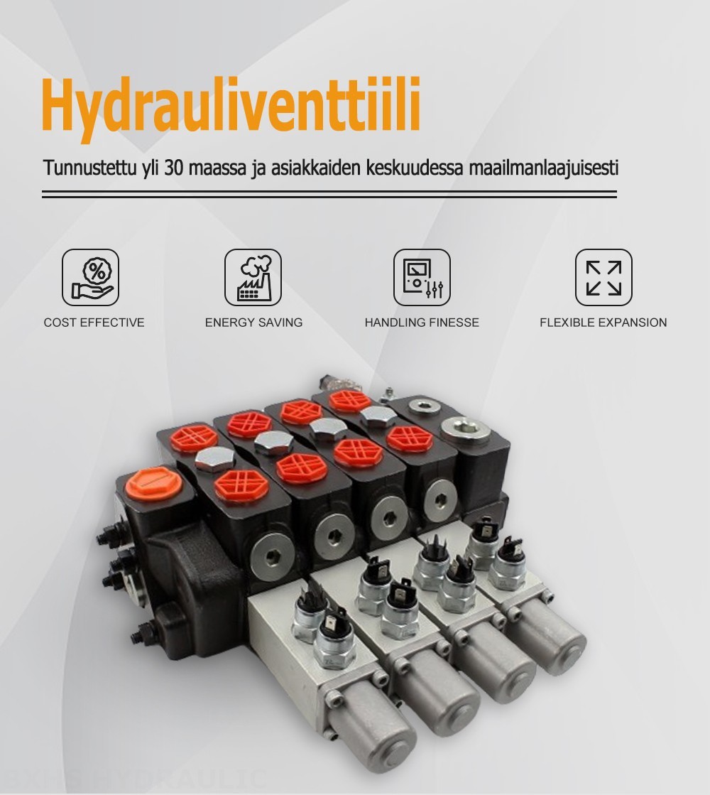 DLS180 Micro Switch Manuaalinen 4 jakajaa Suuntaventtiili